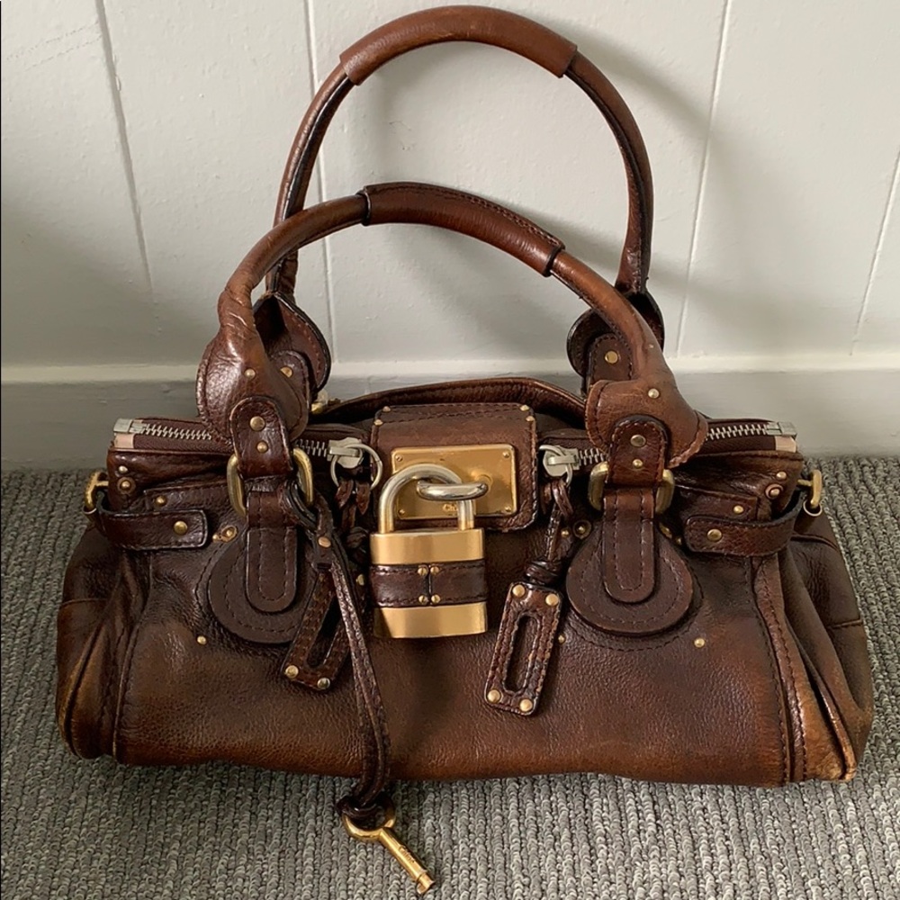 chloe paddington brown bag